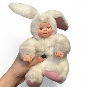 Anne Geddes 90's bunny baby doll toy
